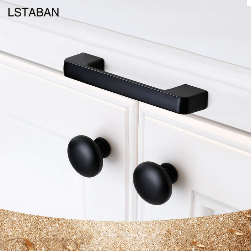 Furniture Hardware Black - Solid Modern Simple Furniture Hardware Accessories