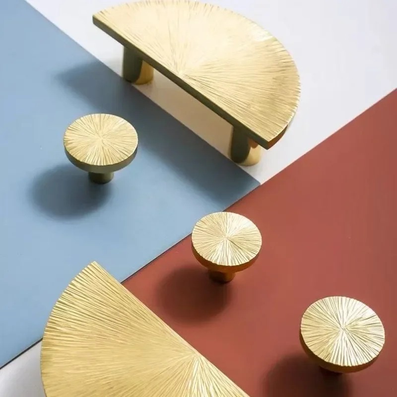 Furniture Hardware High End - High-end Creative Hand Hammer Pattern Flat