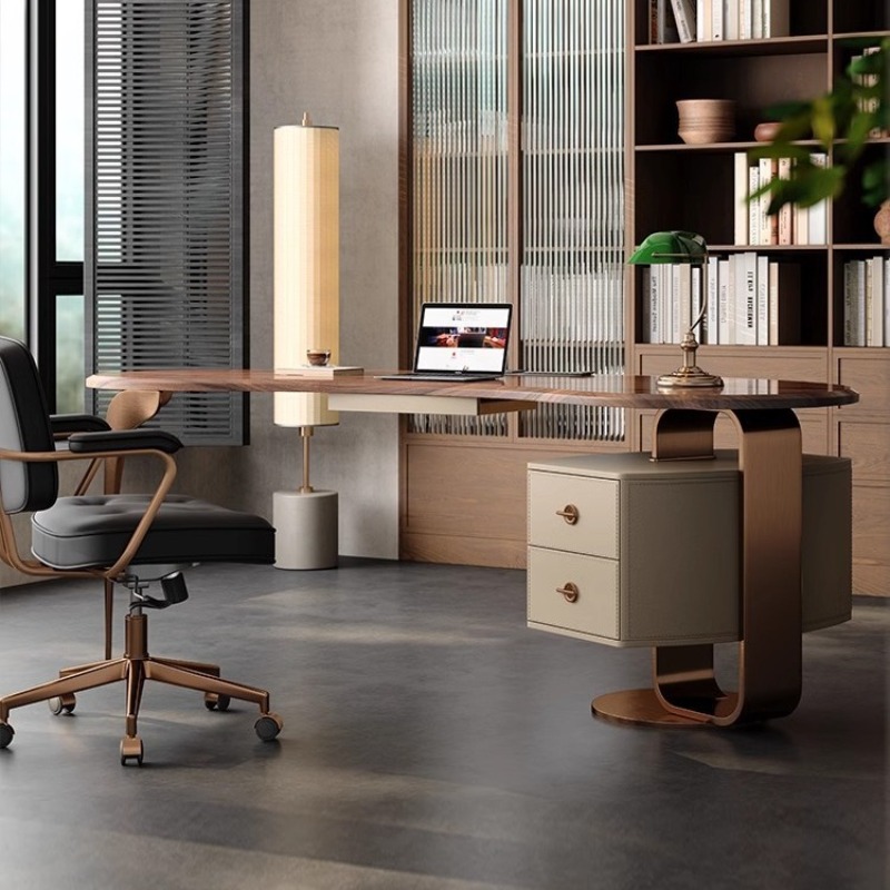 Furniture Hardware High End - Walnut Solid Wood Light Luxury Modern