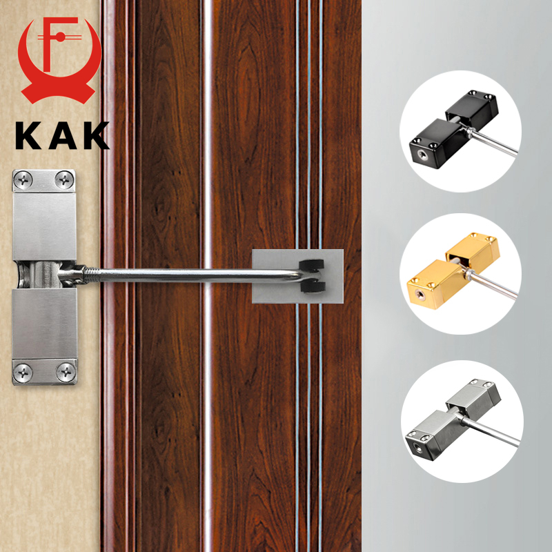 Furniture Hardware Black - KAK New Stainless Steel Automatic Door