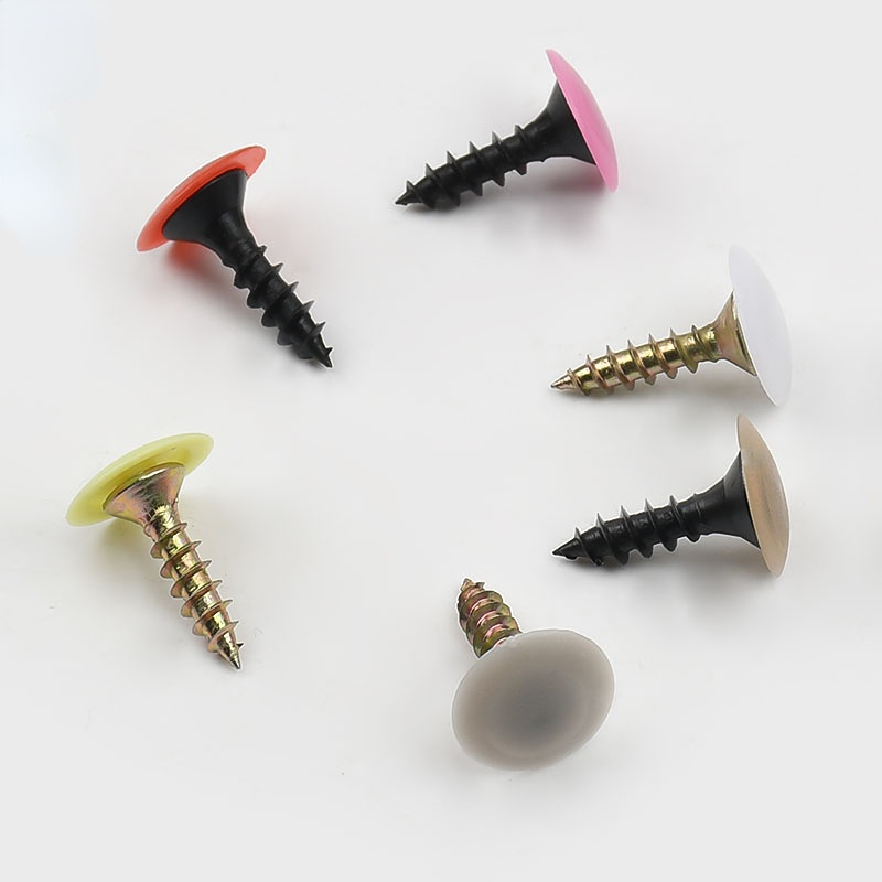 Furniture Hardware Decorative - 100/500/1000pcs Plastic Screw Cap Cover Nuts