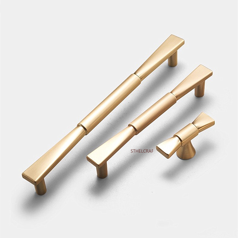 Furniture Hardware High End - 1PC European Kitchen Cabinet Handles High-end