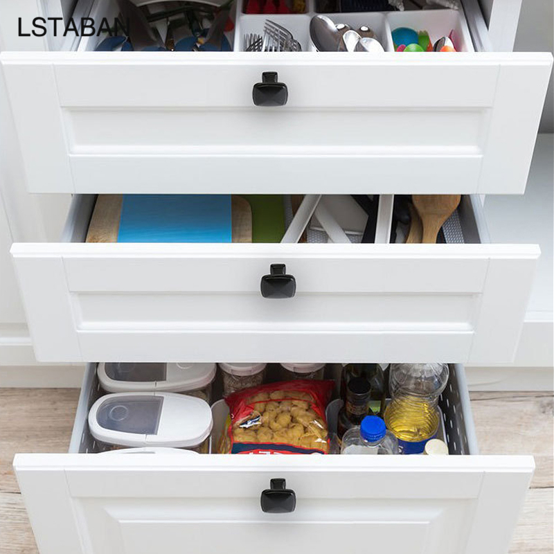 Solid Modern Simple Furniture  - Furniture Hardware Black recension och pris