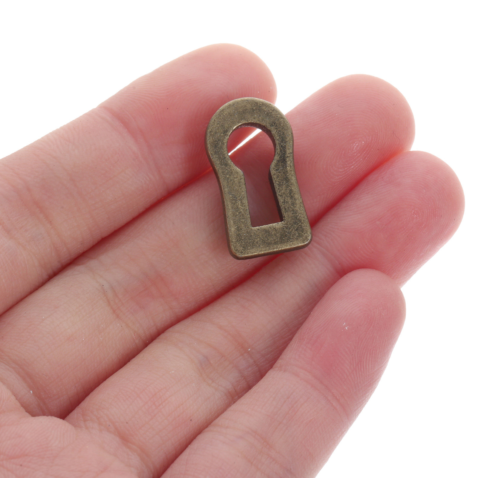12Pcs Oval Zinc Alloy Keyhole  - Furniture Hardware Locks recension och pris