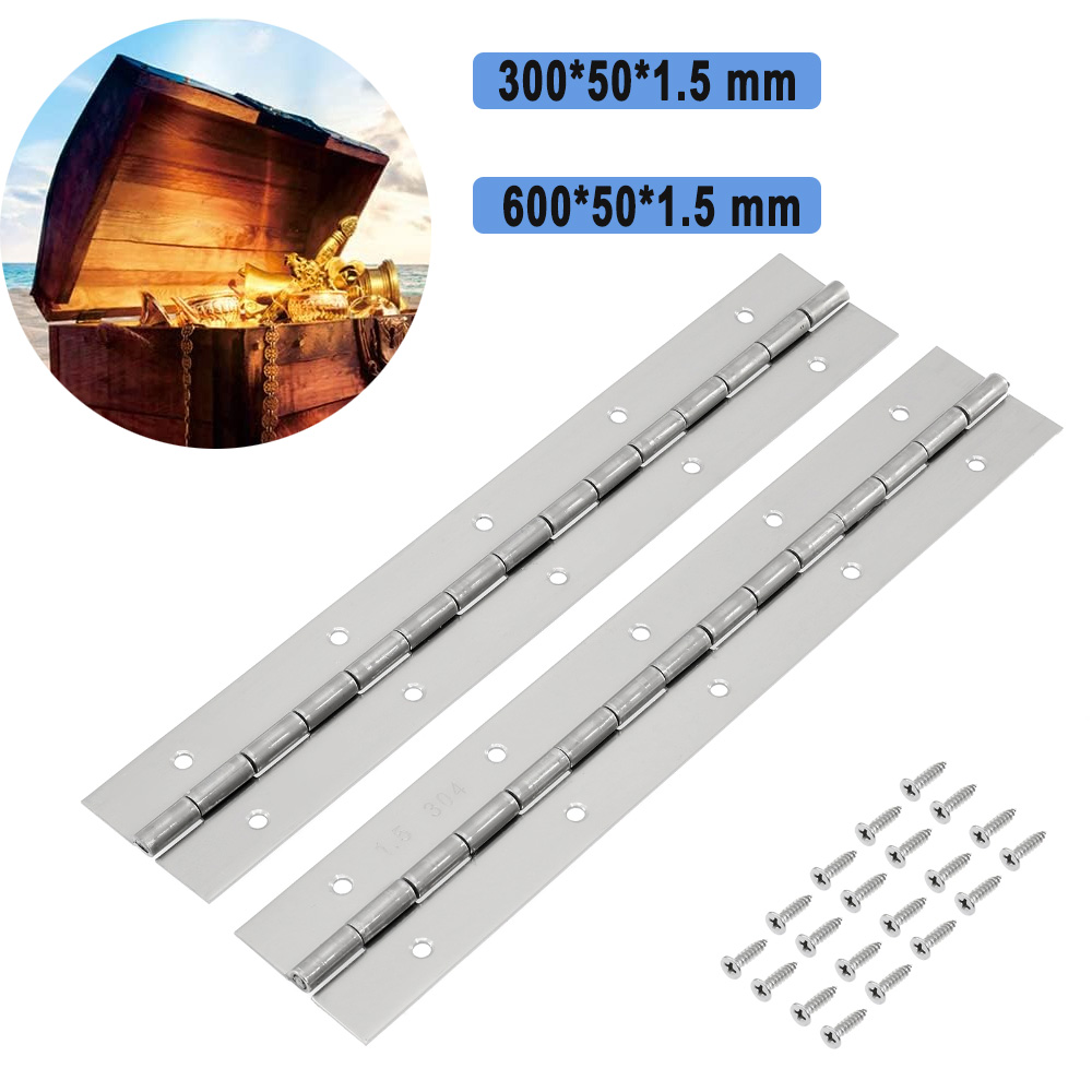 2Pcs 304 Stainless Steel Furni - Piano Hinge Continuous recension och pris
