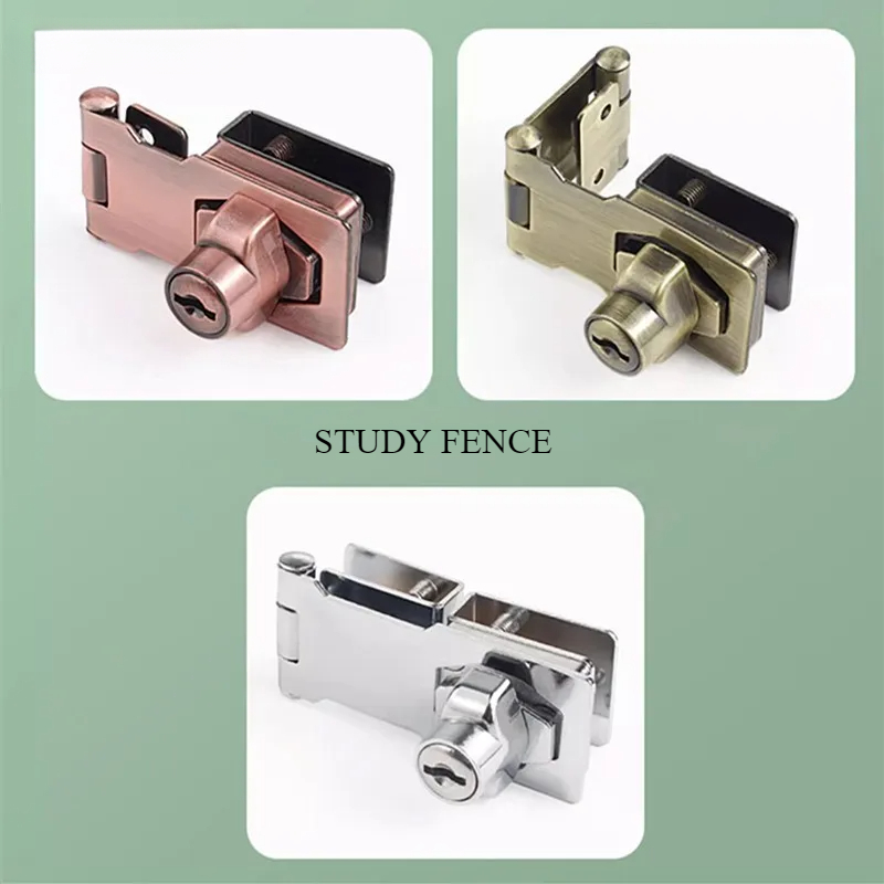 Non Punched Glass Door Lock St - Furniture Hardware Stores recension och pris