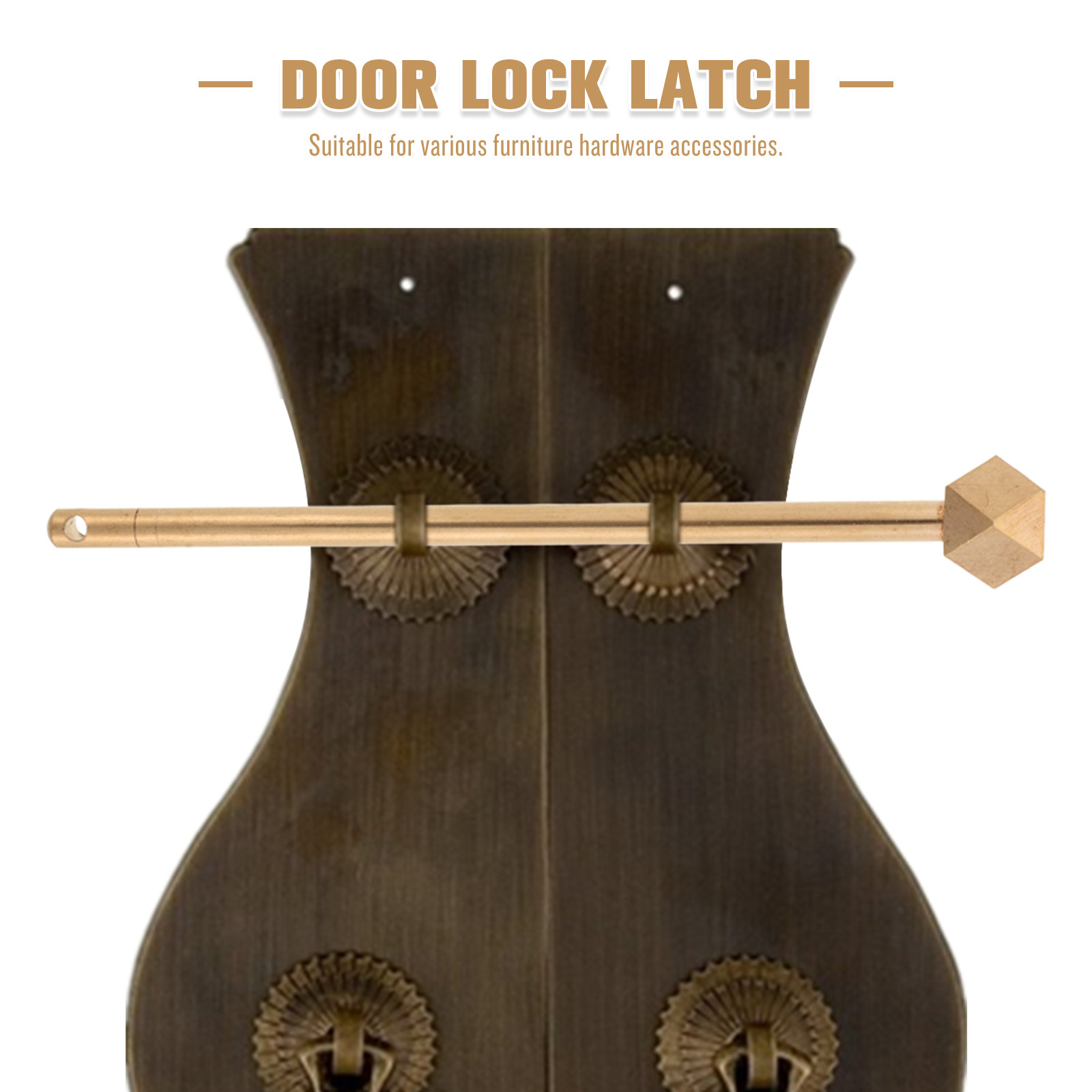 Brass Cabinet Key Locking Pin  - Furniture Hardware Locks recension och pris