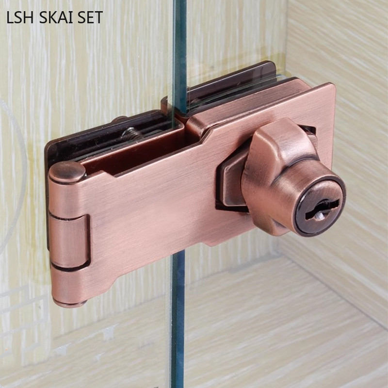 No-punch Glass Door Lock Store - Furniture Hardware Stores recension och pris