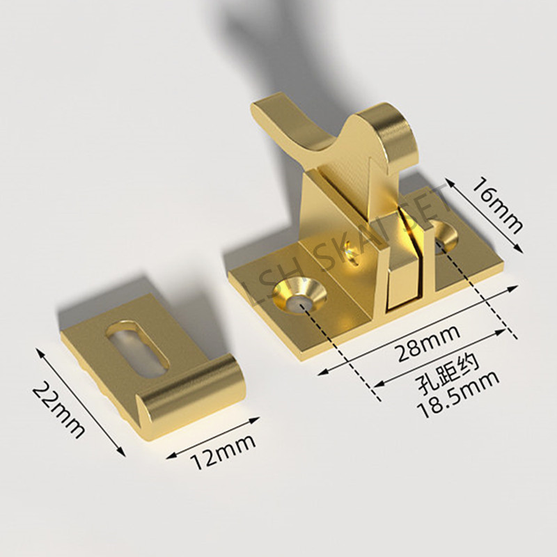 2Pc High-end Brass Fasteners I - Furniture Hardware Fasteners recension och pris