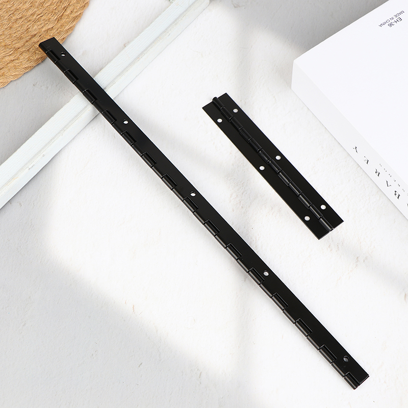 270° Iron Black Continuous Pia - Piano Hinge Continuous recension och pris