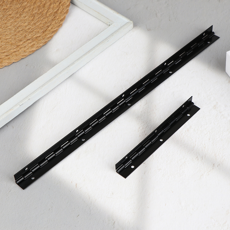 270° Iron Black Continuous Pia - Piano Hinge Continuous recension och pris