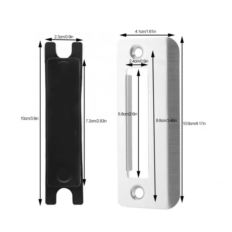 Gold Door Handle Lock Silent H - Furniture Hardware Decorative recension och pris