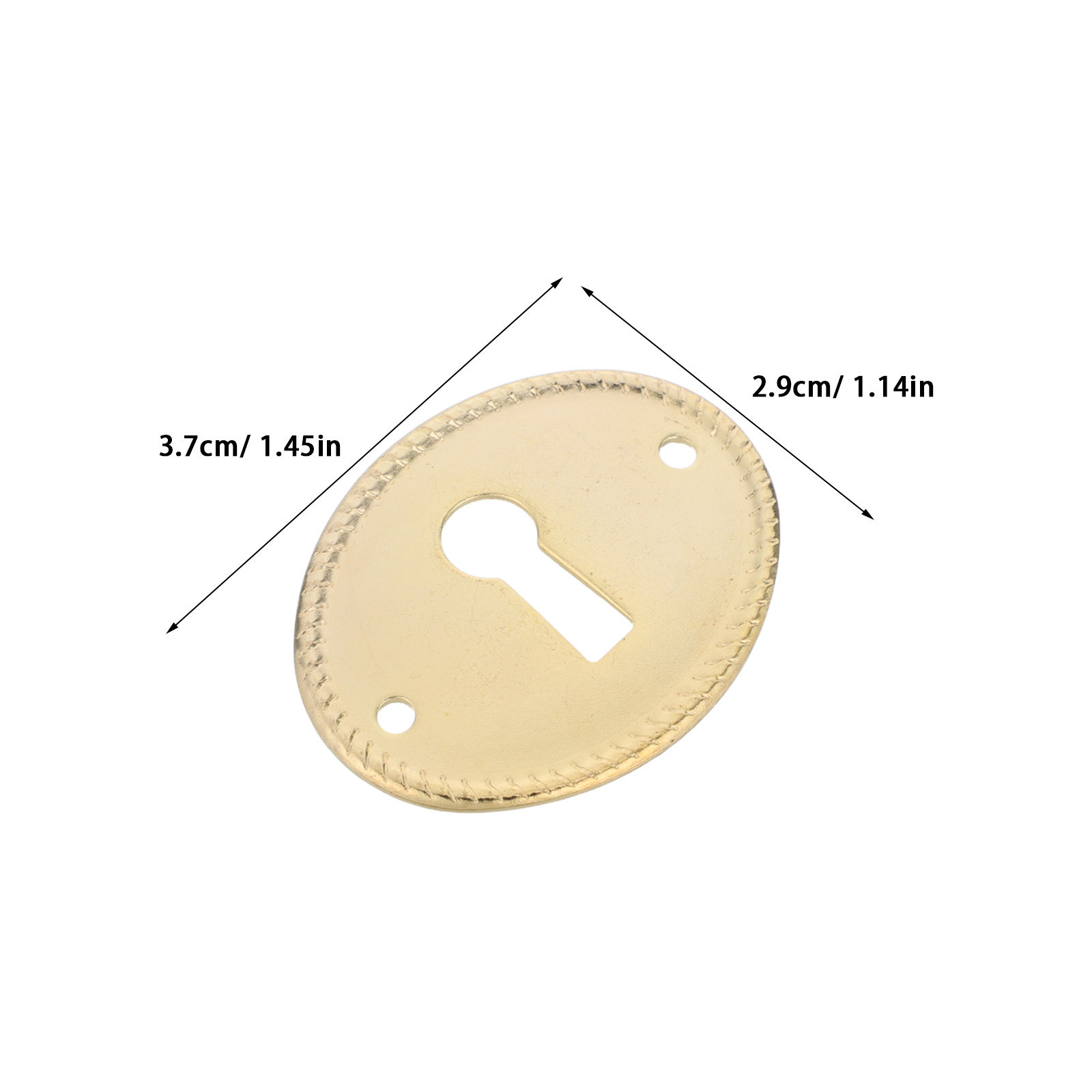 20Pcs Vintage Oval Keyhole Cov - Furniture Hardware Decorative recension och pris