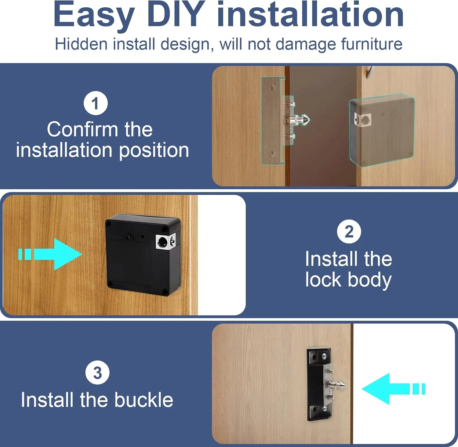 Mobile phone NFC smart locker  - Furniture Hardware Locks recension och pris