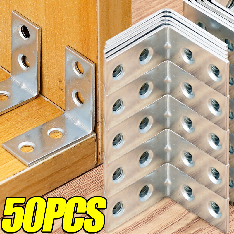 90° Corner Brackets L Joint Br - Furniture Hardware Fasteners recension och pris