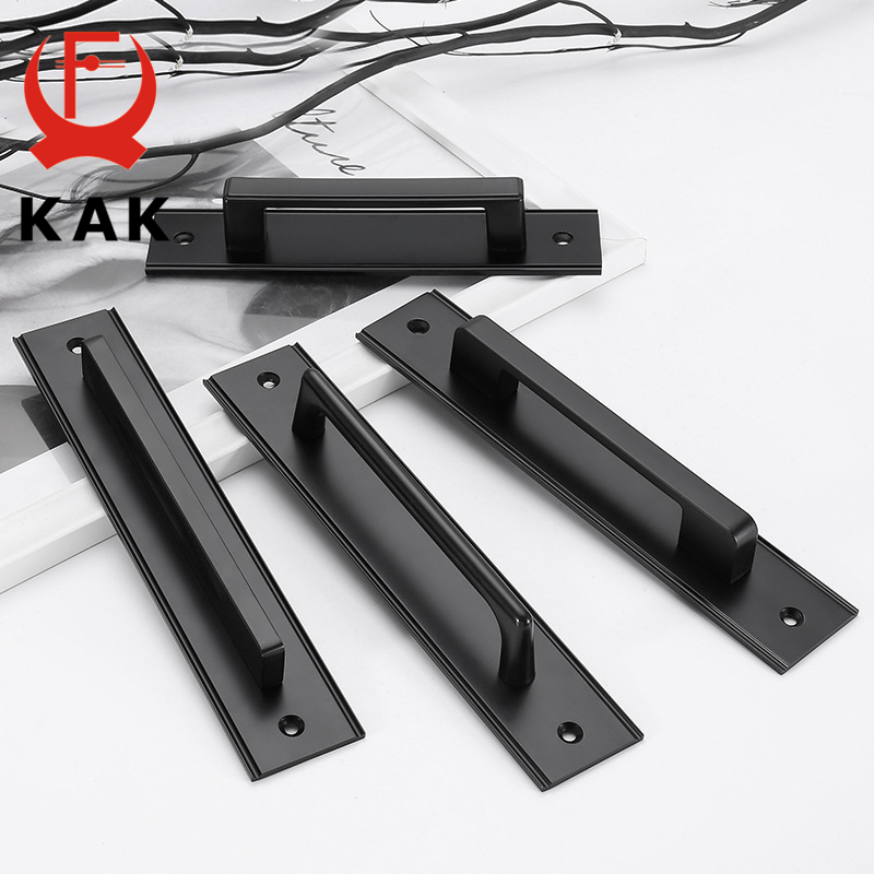 KAK Aluminium Alloy Black Door - Furniture Hardware Black recension och pris