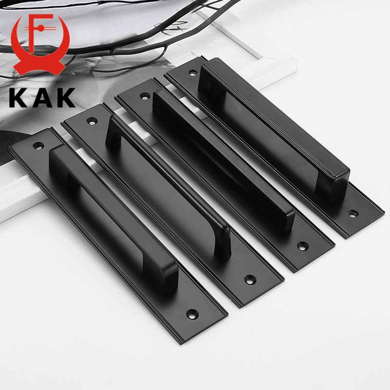 KAK Aluminium Alloy Black Door - Furniture Hardware Black recension och pris