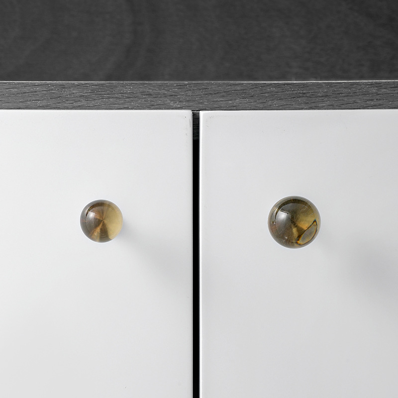 Crystal Ball Knob Single Hole  - Furniture Hardware High End recension och pris