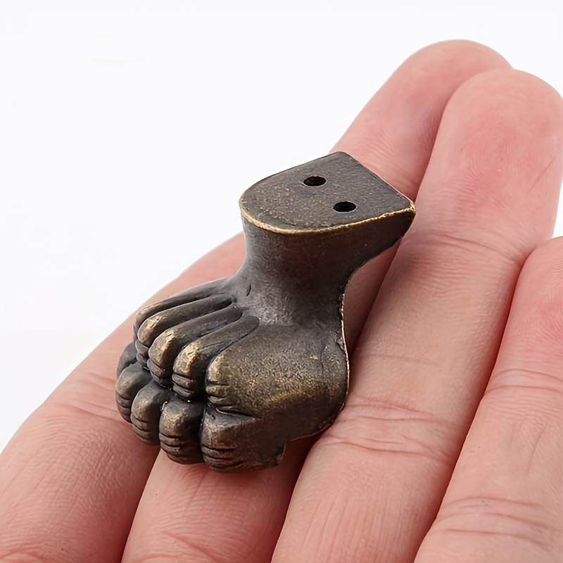 8pcs Antique Foot Brass Jewelr - Furniture Hardware Decorative recension och pris