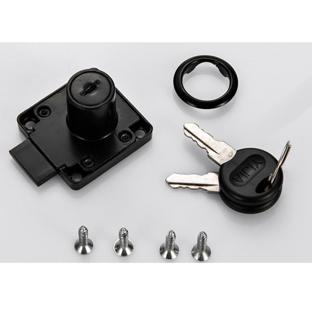 2x Drawer Locks with 2 Lock Ke - Furniture Hardware Locks recension och pris