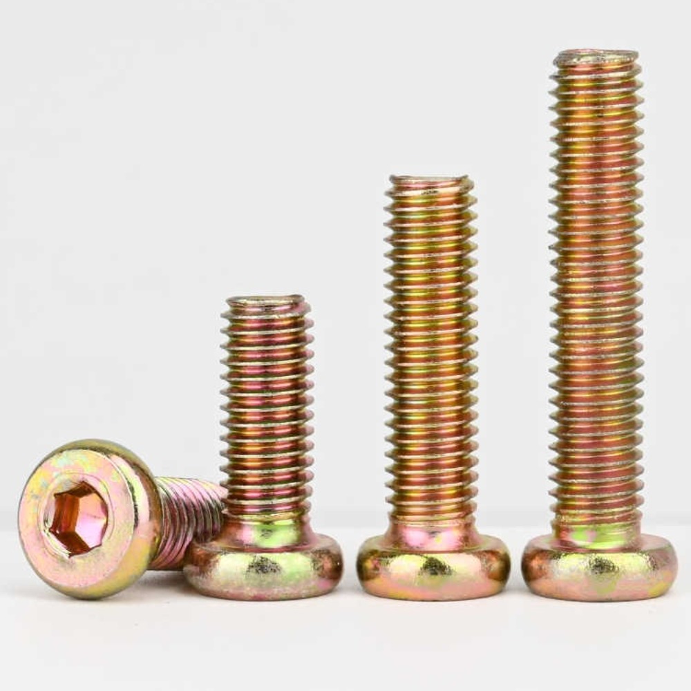 M6 M8 Hex Socket Round Flat He - Furniture Hardware Fasteners recension och pris