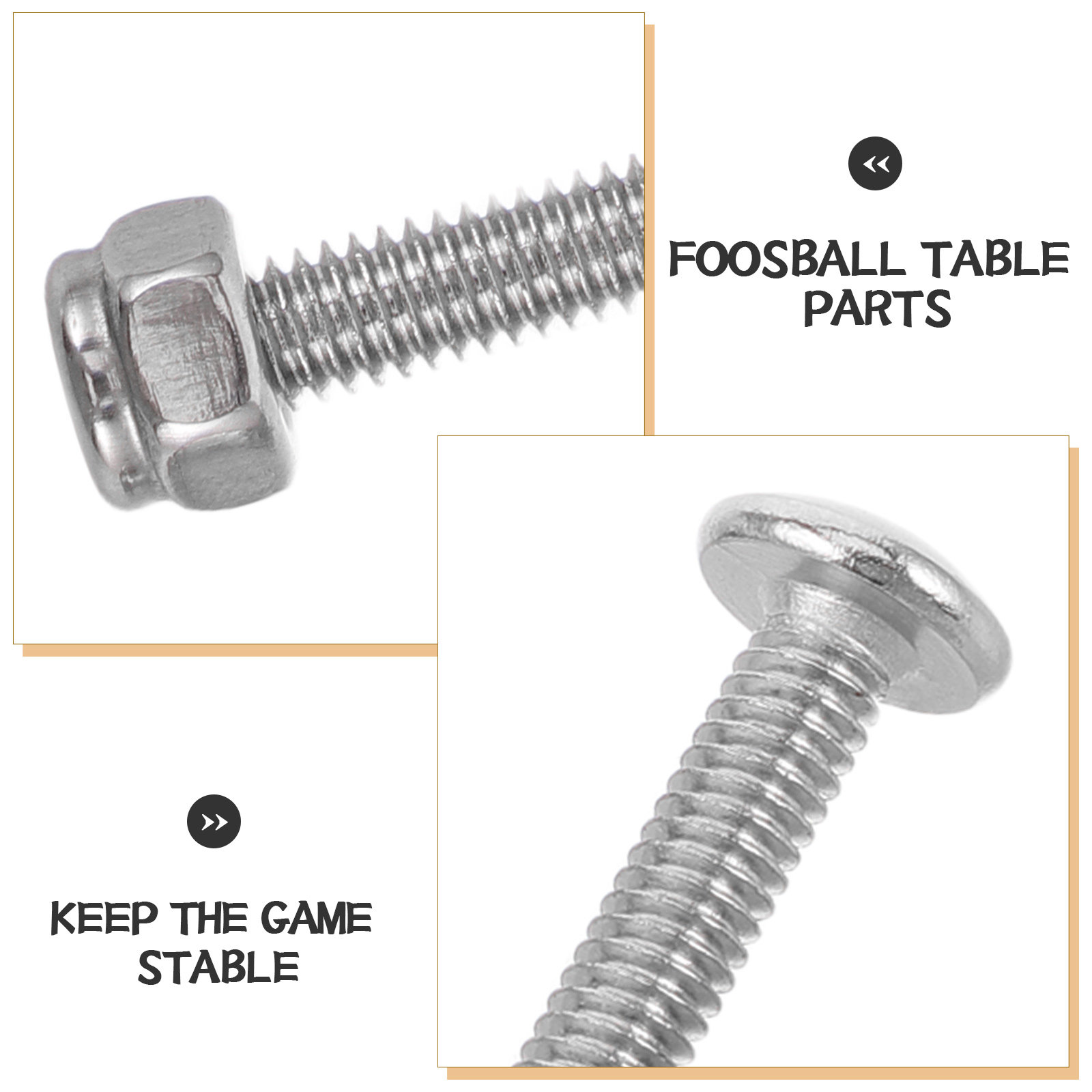 12Sets Table Football Screws N - Furniture Hardware Fasteners recension och pris