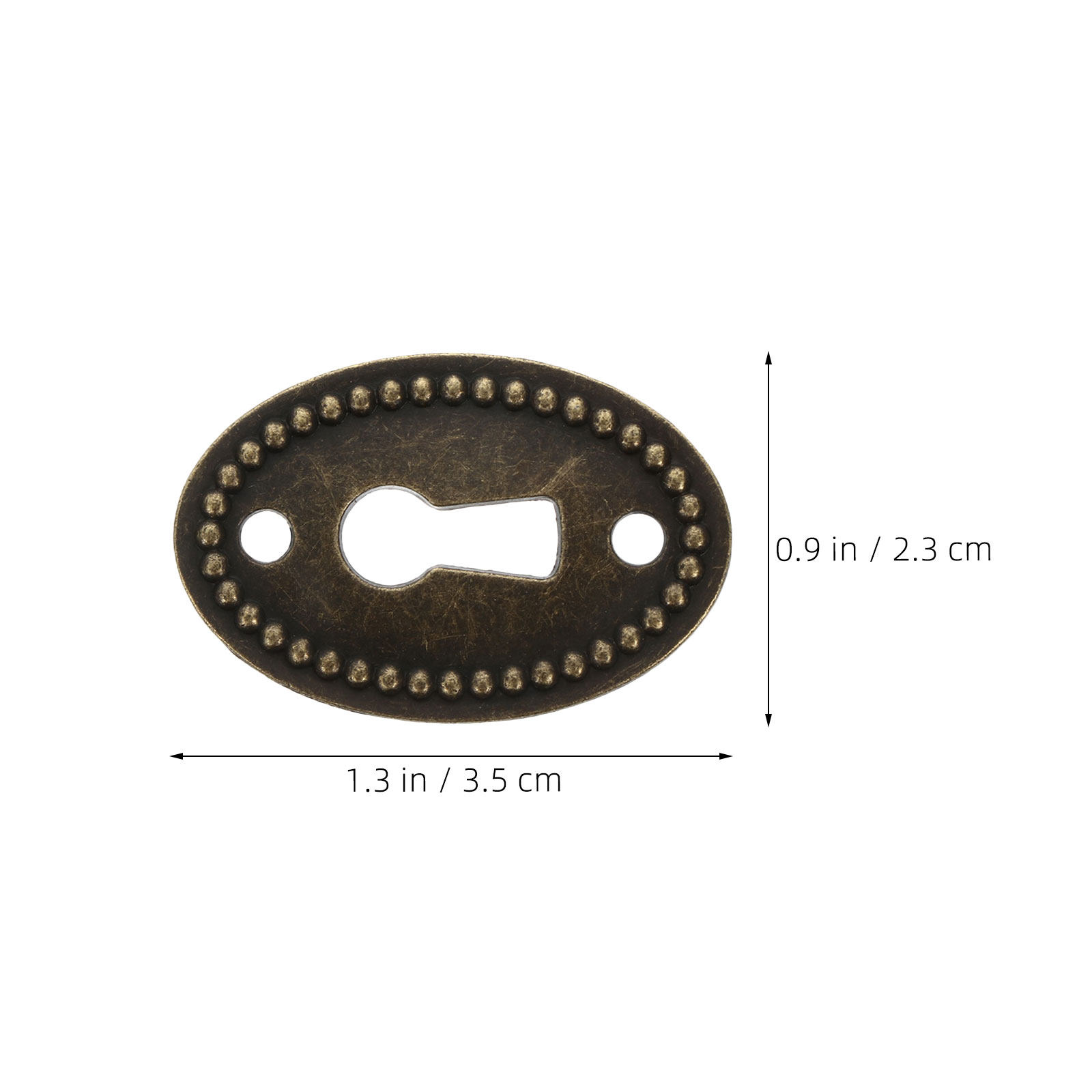 16Pcs Zinc Alloy Vintage Oval  - Furniture Hardware Decorative recension och pris
