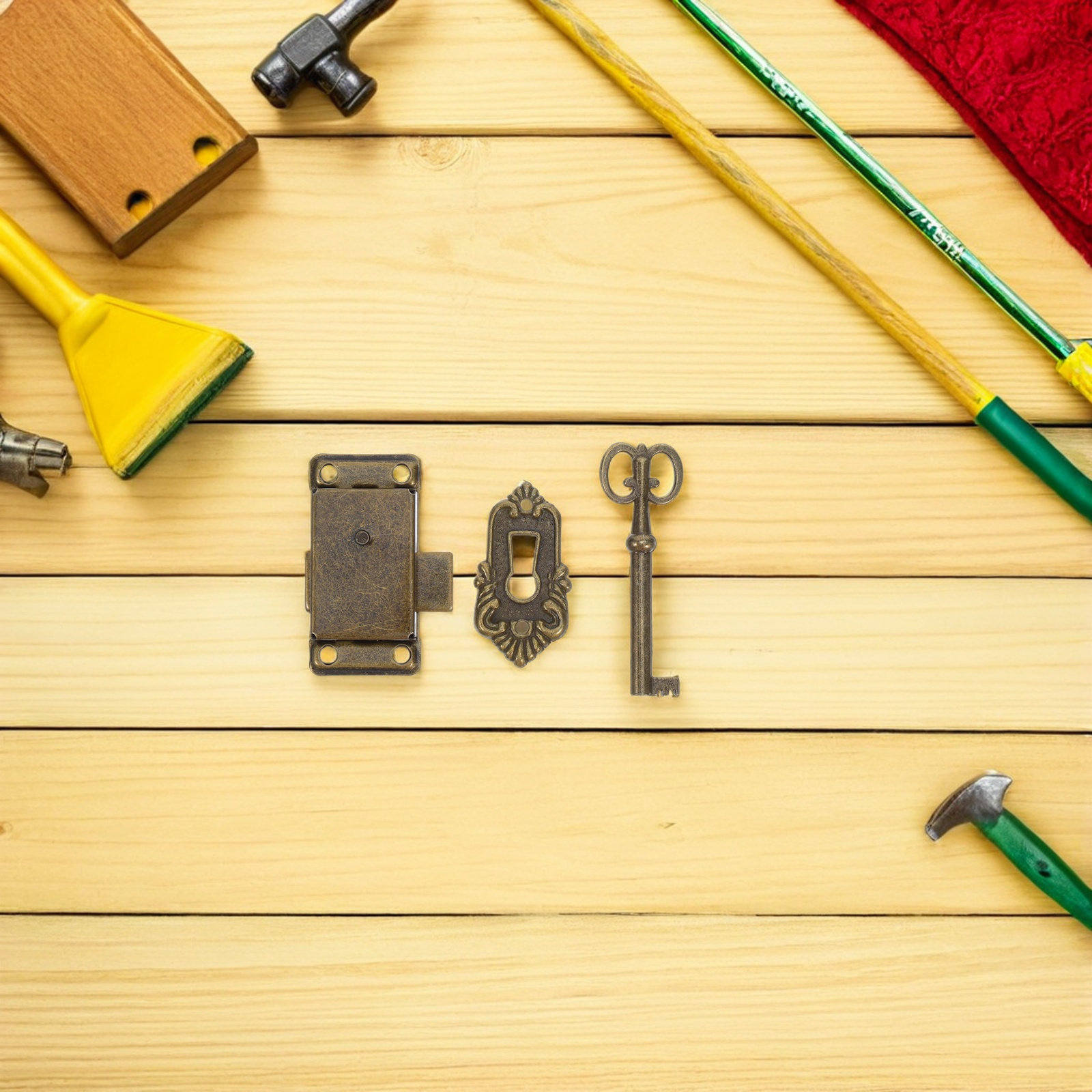 4Sets Furniture Cabinet Locks  - Furniture Hardware Locks recension och pris