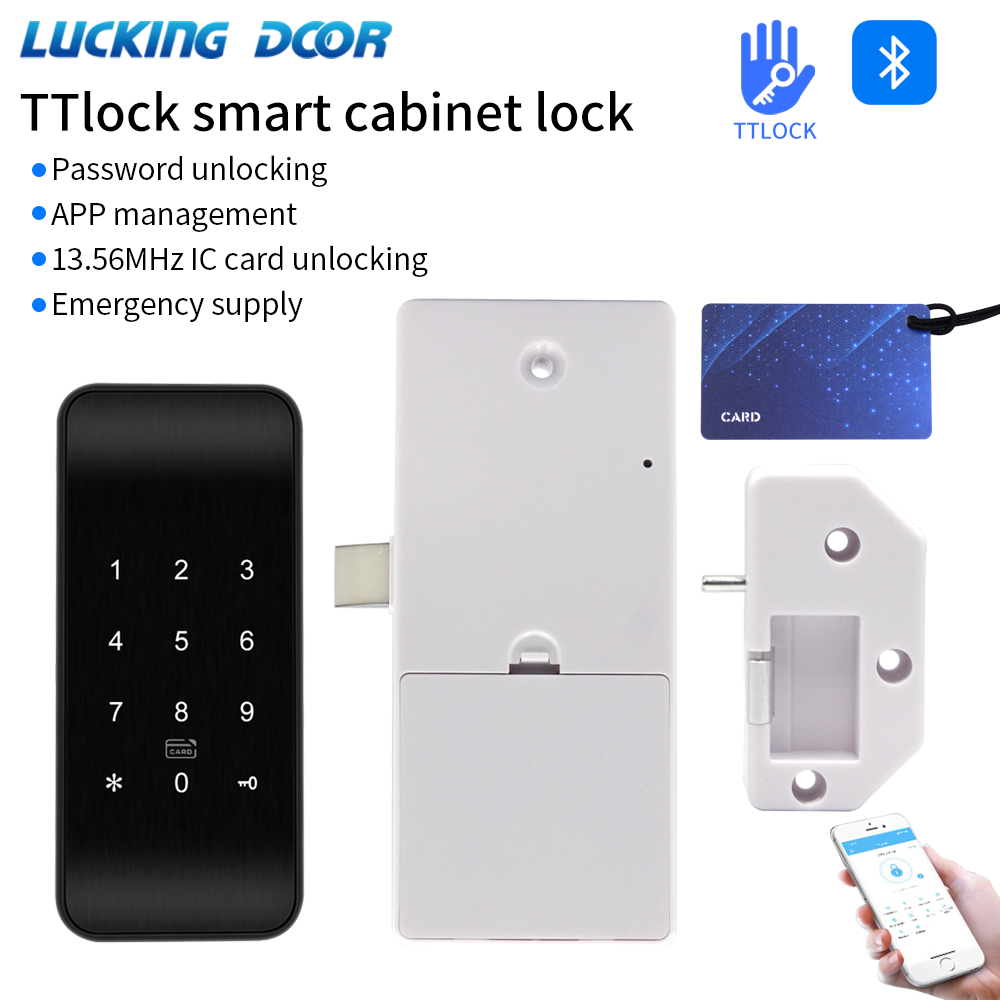 TTLOCK 13.56Mhz Fingerprint Dr - Furniture Hardware Locks recension och pris