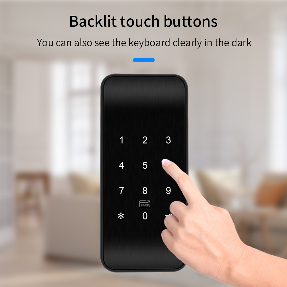 TTLOCK 13.56Mhz Fingerprint Dr - Furniture Hardware Locks recension och pris
