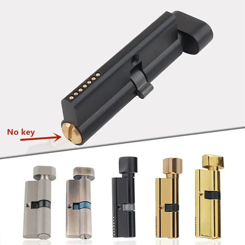 Indoor Solid Wood Door Brass K - Furniture Hardware Locks recension och pris