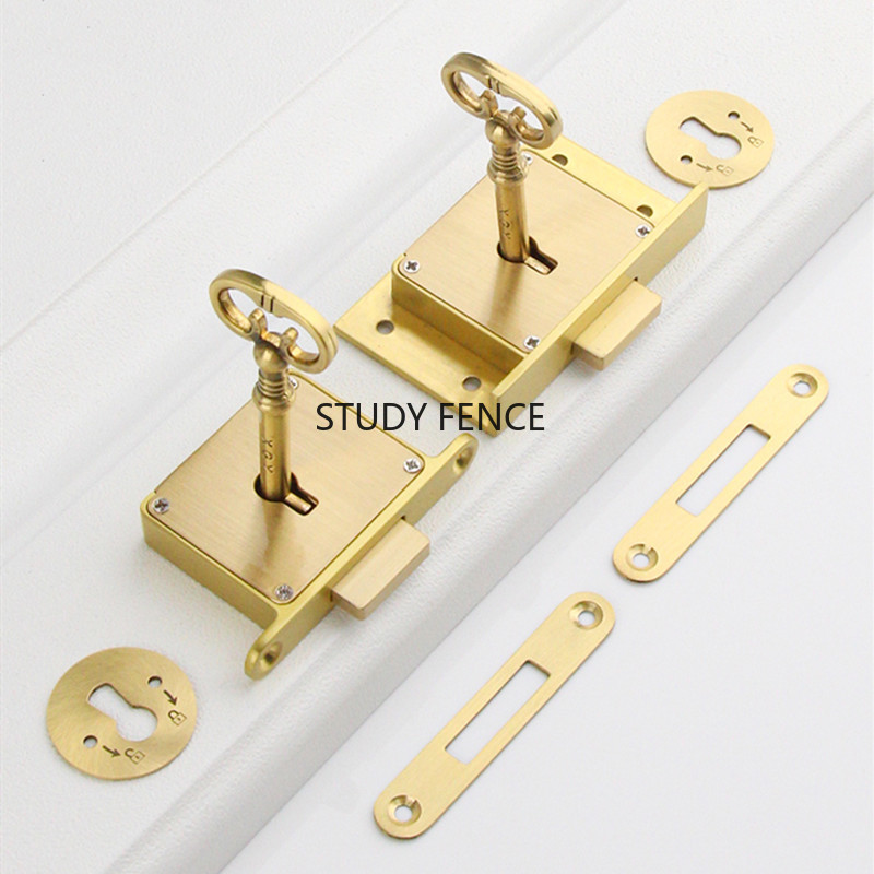 1PC Antique Metal Drawer Lock  - Furniture Hardware Locks recension och pris