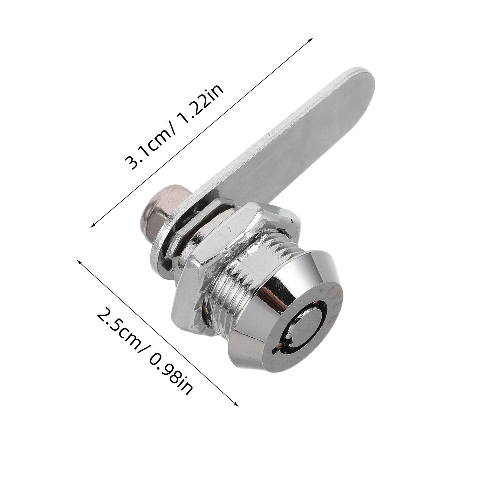 1Set Zinc Alloy Cam Locks Cyli - Furniture Hardware Replacement recension och pris