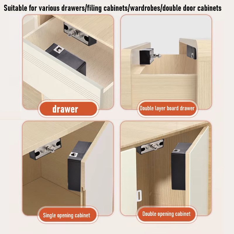 Tuya Smart Cabinet Door Lock K - Furniture Hardware Locks recension och pris
