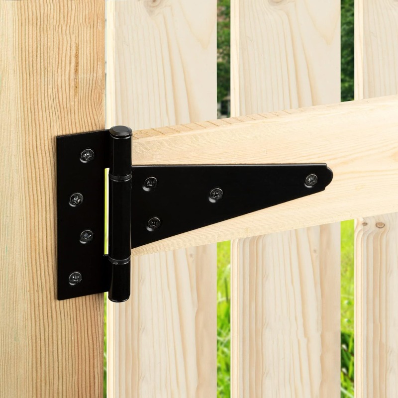 Steel T-shape Hinge Iron Black - Furniture Hardware Black recension och pris