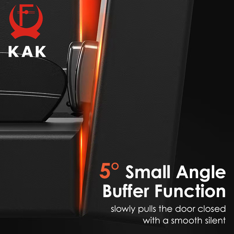 KAK 2PCS Kitchen Cabinet Hinge - Furniture Hardware Black recension och pris