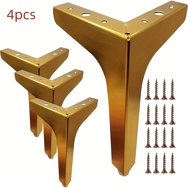 4pcs Metal Furniture Legs for  - Furniture Hardware Replacement recension och pris