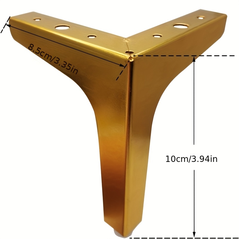 4pcs Metal Furniture Legs for  - Furniture Hardware Replacement recension och pris